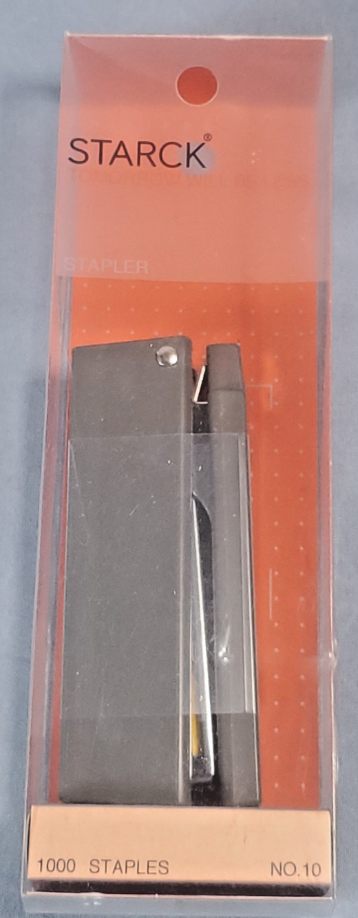 VTG Philippe Starck Target Desk Stapler Gray No 10 Staples New In Package NEW